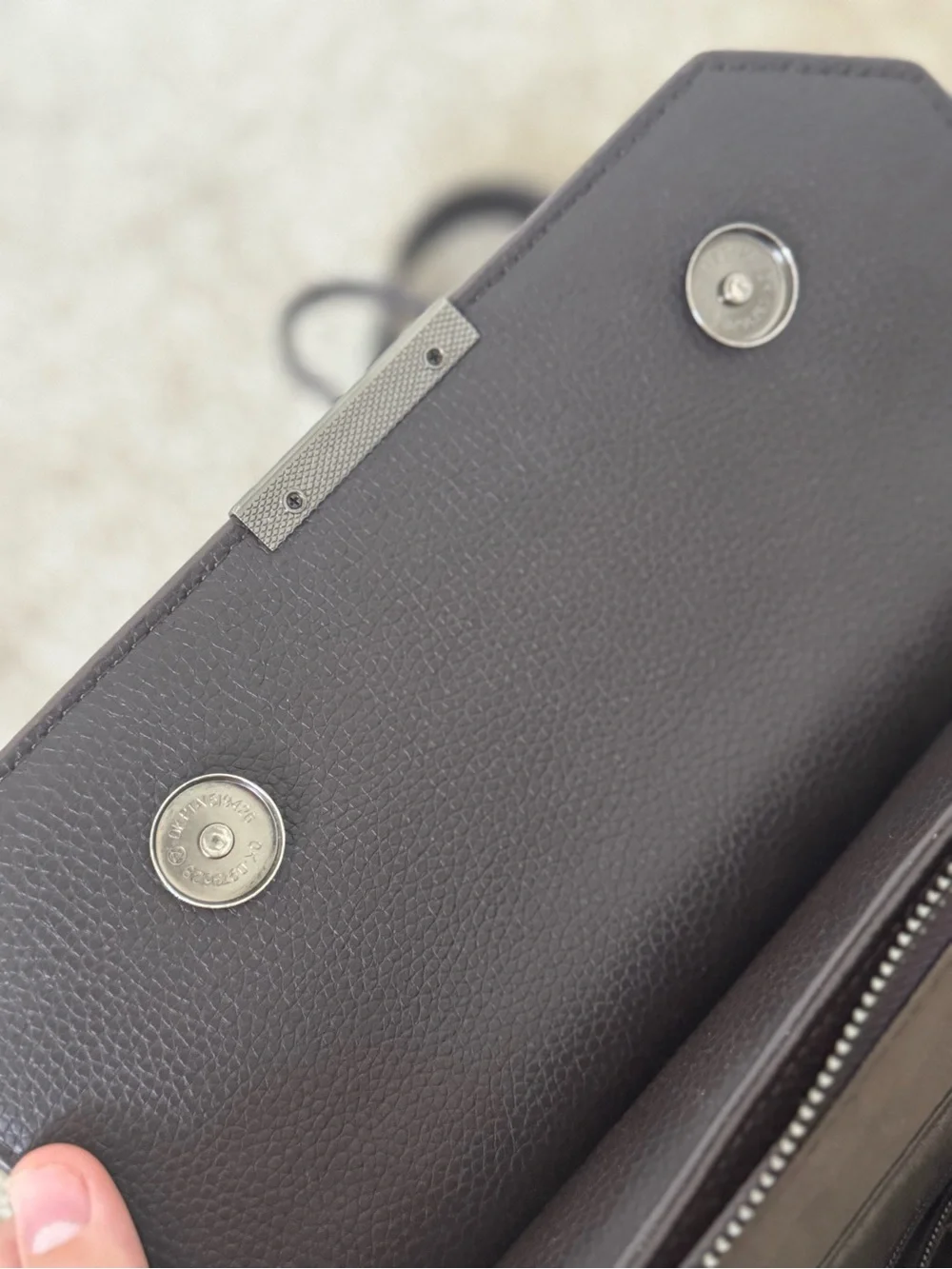 Artisan Embossed Floral Leather handbag